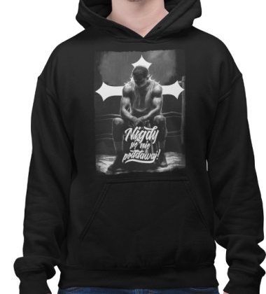 Bluza z kapturem Nigdy się nie poddawaj